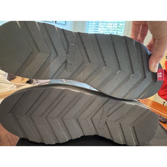 SOREL Lace-up Hi-line boots canoe tawny buff NEW Retail $185 - Size 10 NIB - Picture 5 of 15